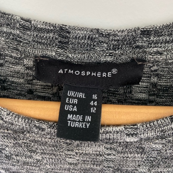 Atmosphere Short Sleeve Sweater Dress - Picture 3 of 6